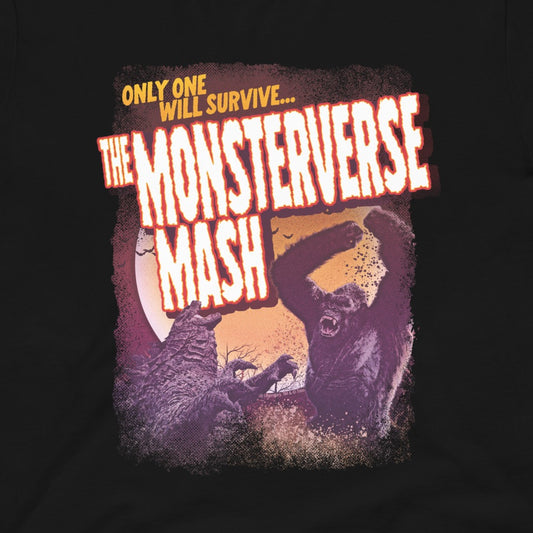 Monsterverse The Monsterverse Mash Adult T-Shirt