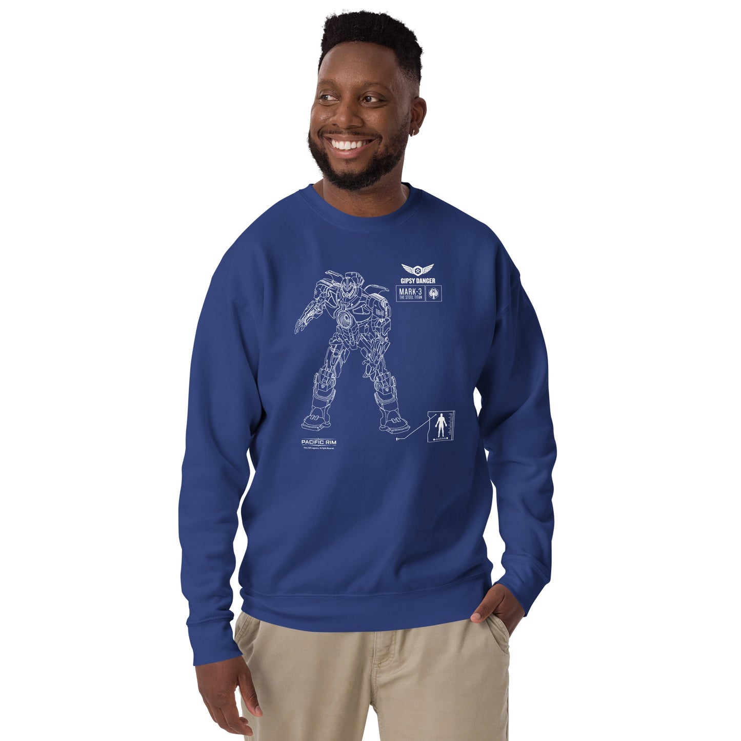 Pacific Rim Gipsy Danger Adult Sweatshirt