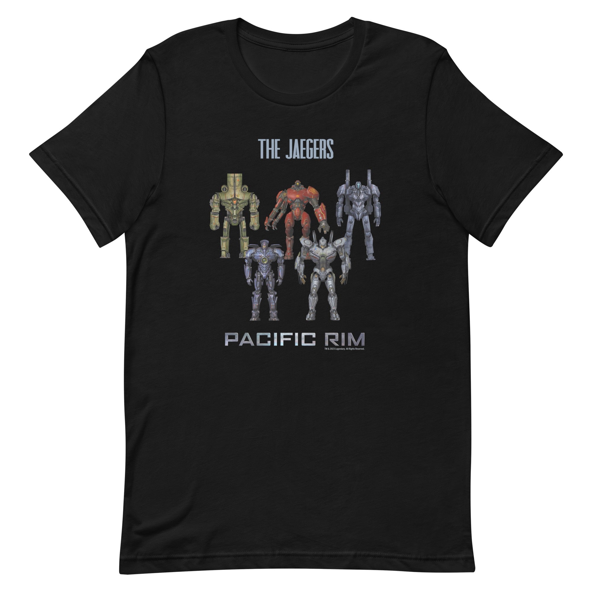 Pacific Rim Jaeger Robots Adult T-Shirt