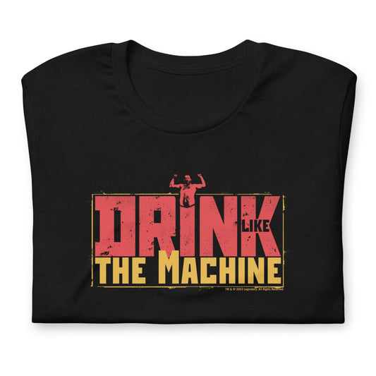 The Machine Drink Like a Machine Adult Short Sleeve T-Shirt
