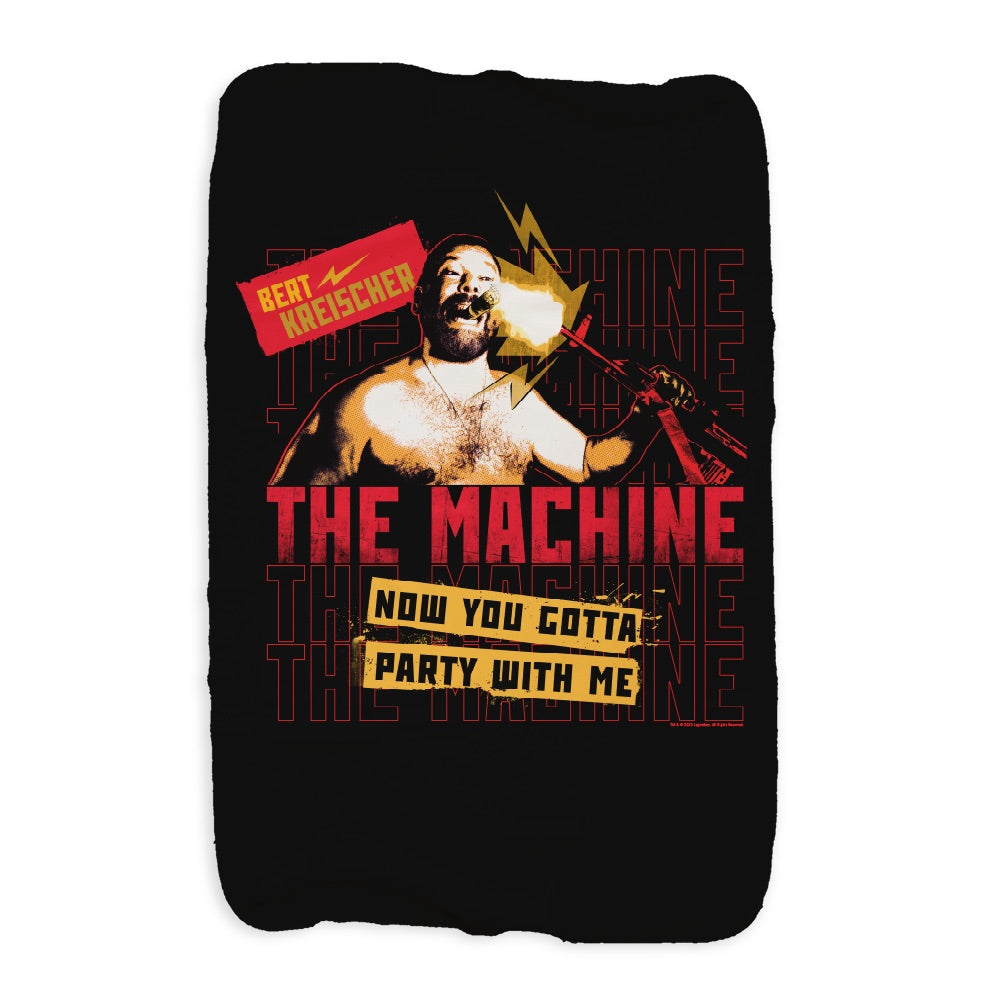 The Machine Party With Me  Sherpa Blanket
