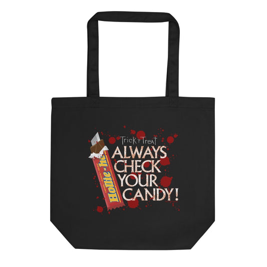 Trick 'r Treat Always Check Your Candy Tote Bag