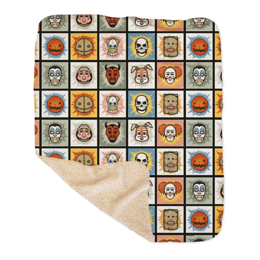 Trick or treat sherpa blanket retailer