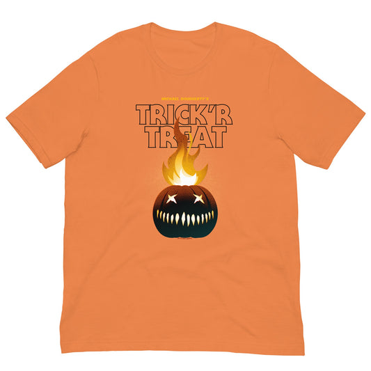Trick 'r Treat Flaming Pumpkin Adult T-Shirt