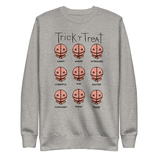 Trick 'r Treat Sam's Emotions Adult Sweatshirt